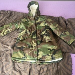 Akira Fur Lined Camo Cutie